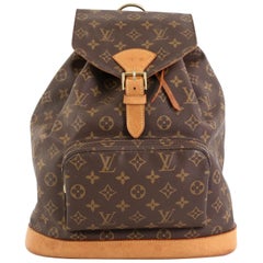 Louis Vuitton Authentic Montsouris Backpack GM Monogram Brown - $660 - From  Uta