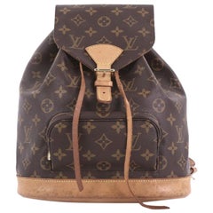 Louis Vuitton Montsouris Backpack Monogram Canvas MM