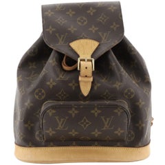 Louis Vuitton Montsouris Backpack Monogram Canvas MM