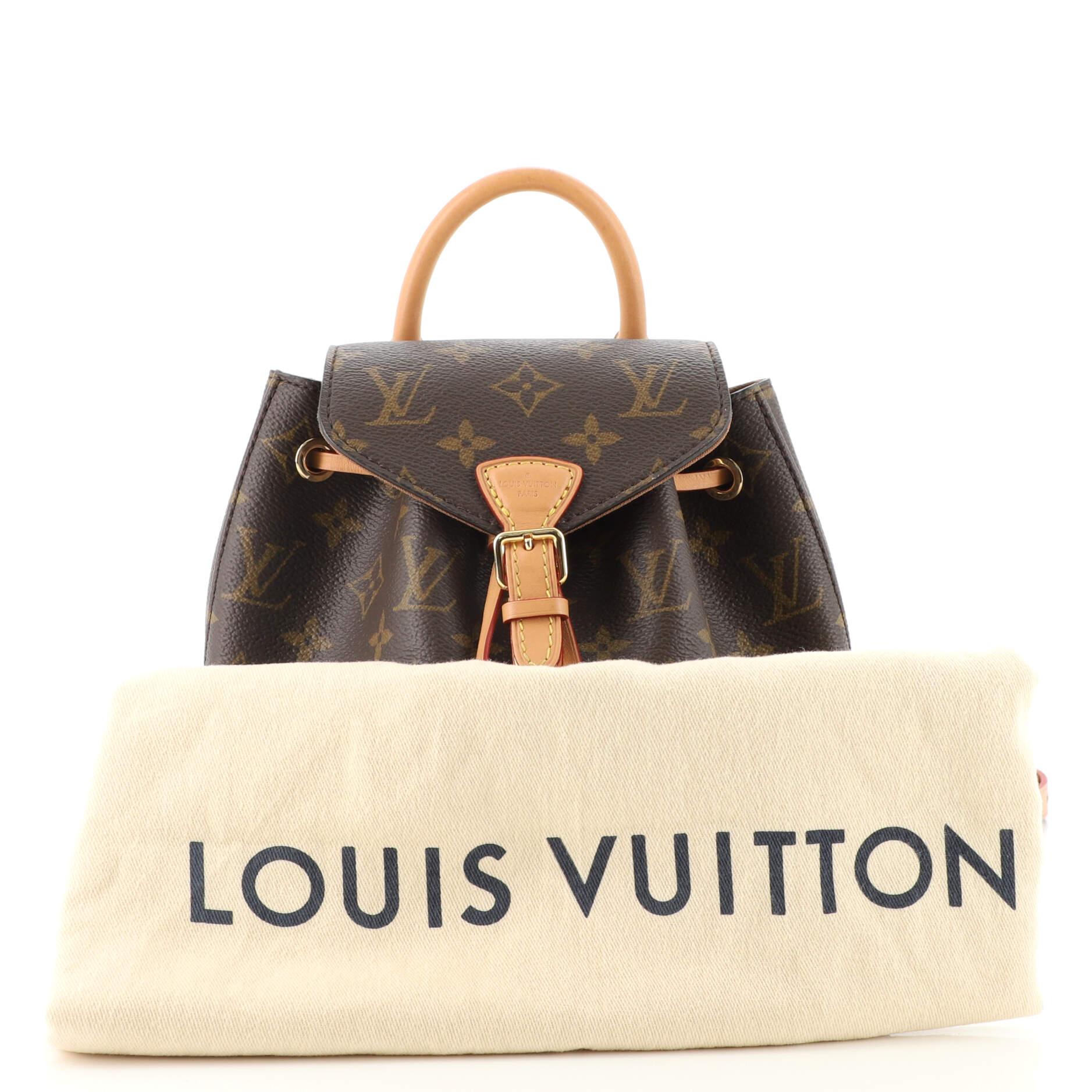 Louis Vuitton 2020 Monogram Montsouris BB - Brown Backpacks