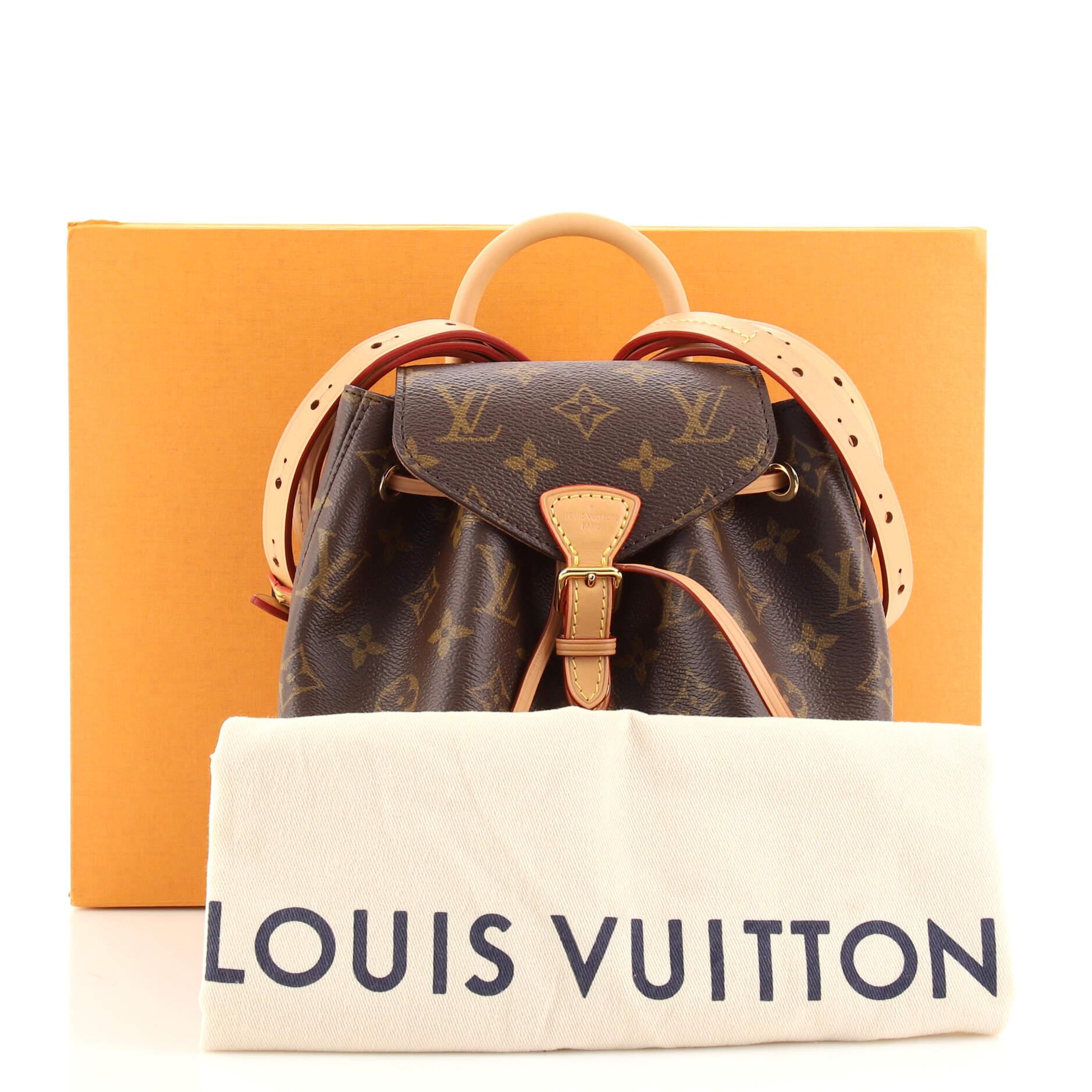 Louis Vuitton Montsouris NM Monogram Canvas Bag