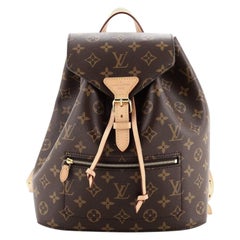 This discontinued Louis Vuitton MM Montsouris vintage backpack from 19