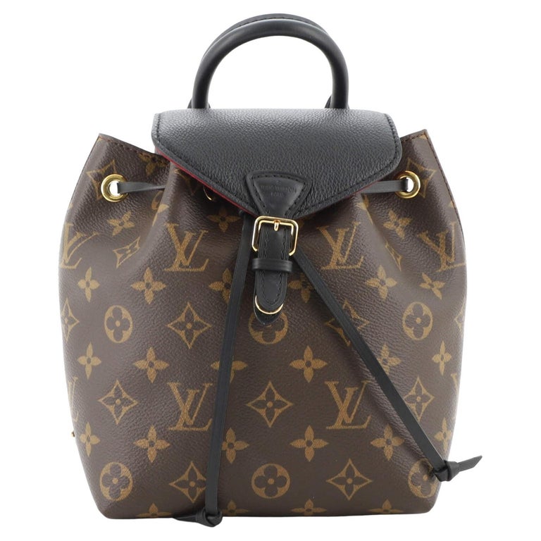 Louis Vuitton Montsouris Backpack NM Monogram Canvas with Leather BB at  1stDibs