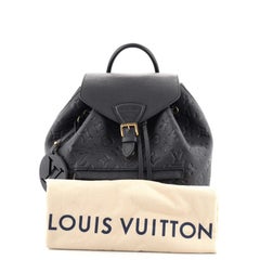 Louis Vuitton Montsouris Backpack NM Monogram Empreinte Leather PM