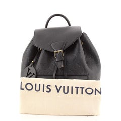 Louis Vuitton Montsouris Backpack NM Monogram Empreinte Leather PM