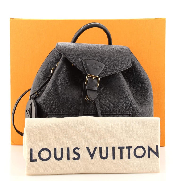 Louis Vuitton Montsouris Backpack NM Monogram Empreinte Leather PM