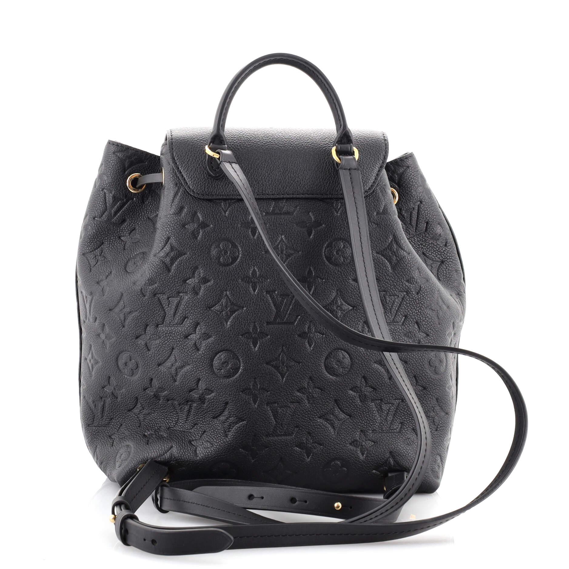 louis vuitton montsouris backpack black