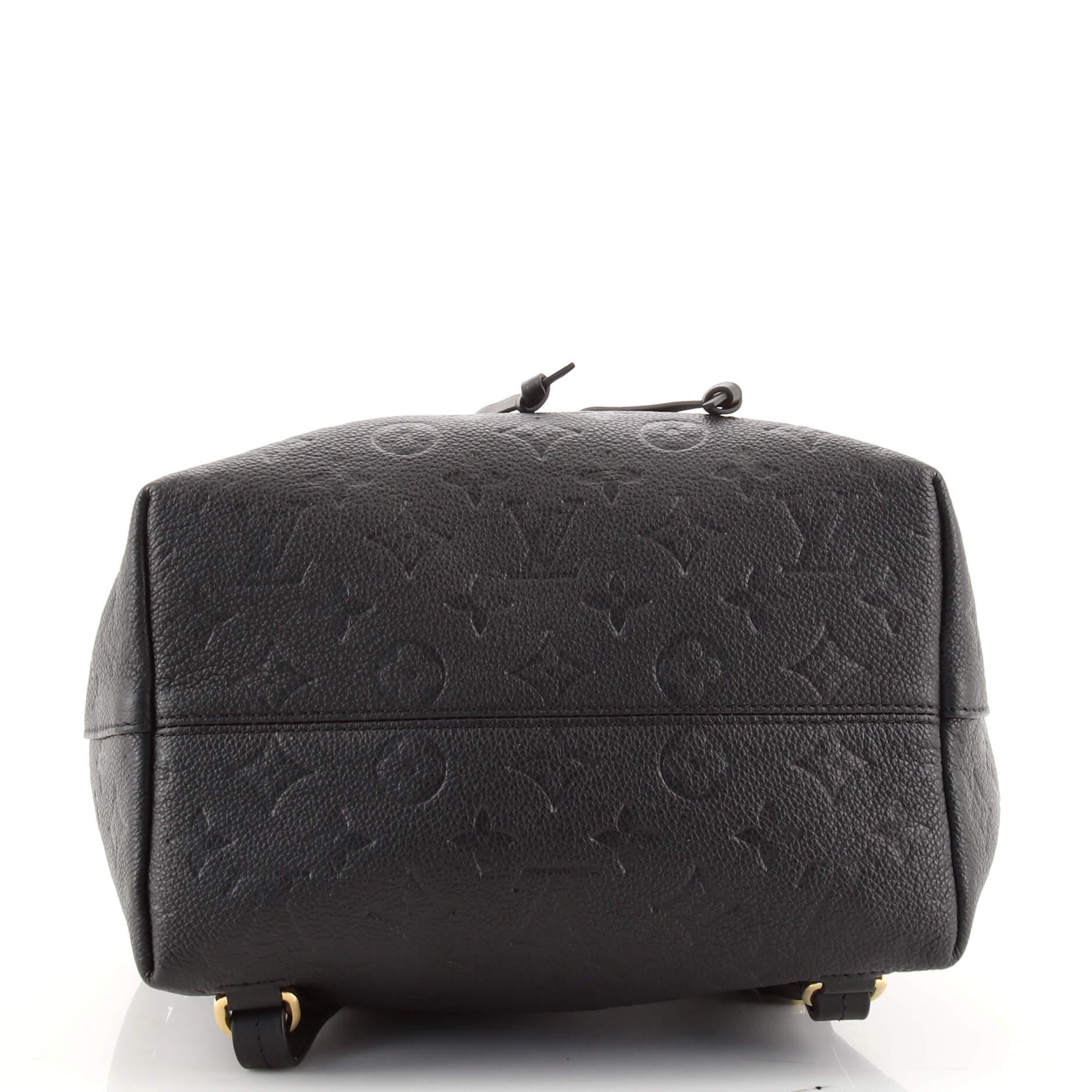 Louis Vuitton Montsouris Backpack NM Monogram Empreinte Leather PM 1