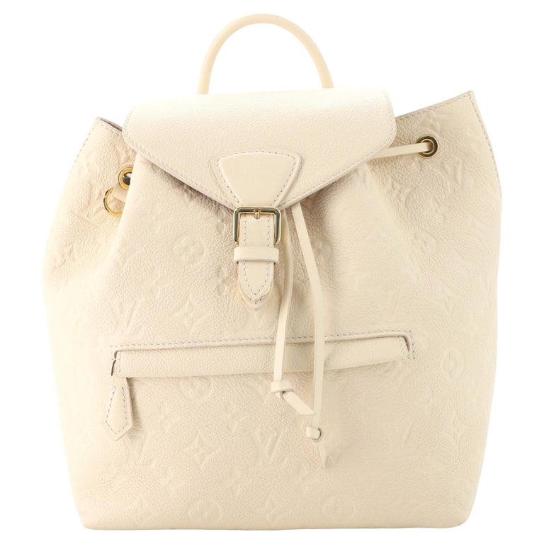 white louis vuitton bookbag