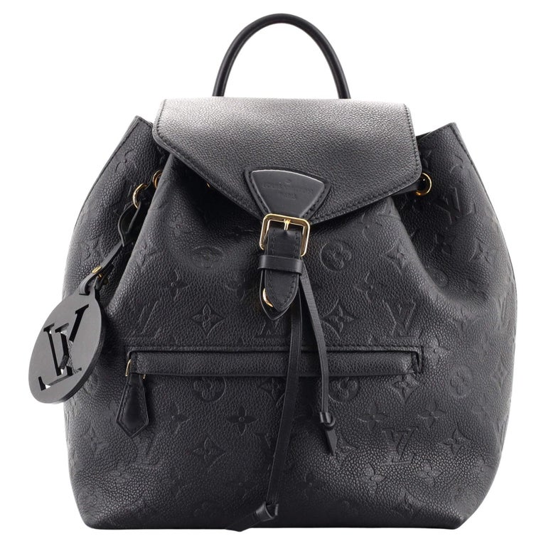 Louis Vuitton Montsouris Backpack NM Monogram Empreinte Leather PM For Sale