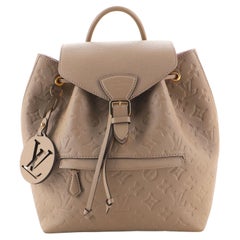 Louis Vuitton Montsouris Backpack NM Monogram Empreinte Leather PM