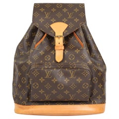 Louis Vuitton Monogram Montsouris MM Backpack Bag at 1stDibs