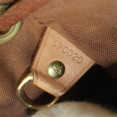 Louis Vuitton Montsouris Monogram Mini 869533 Brown Coated Canvas Backpack