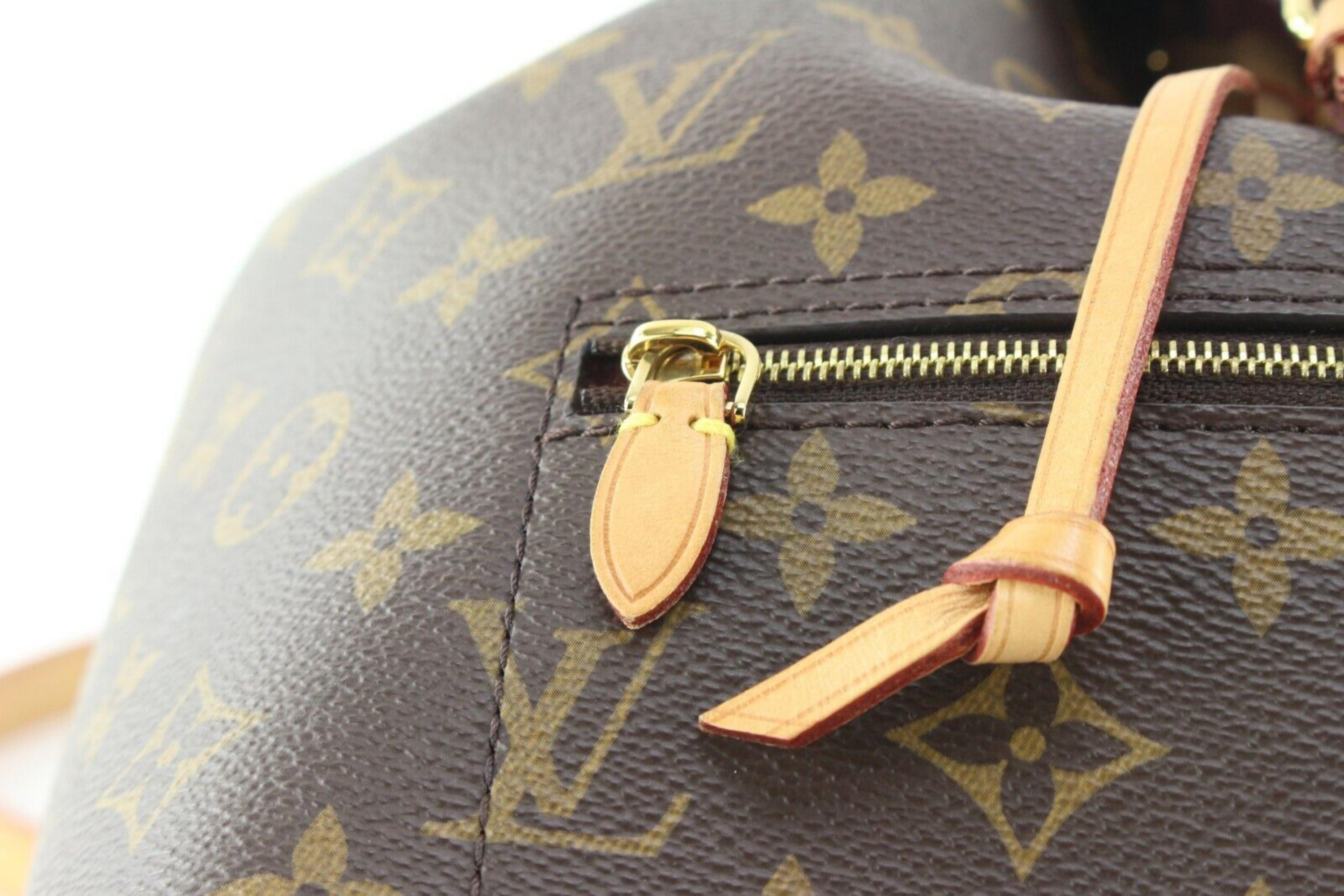 Gray Louis Vuitton Montsouris NM Backpack 5LK0509