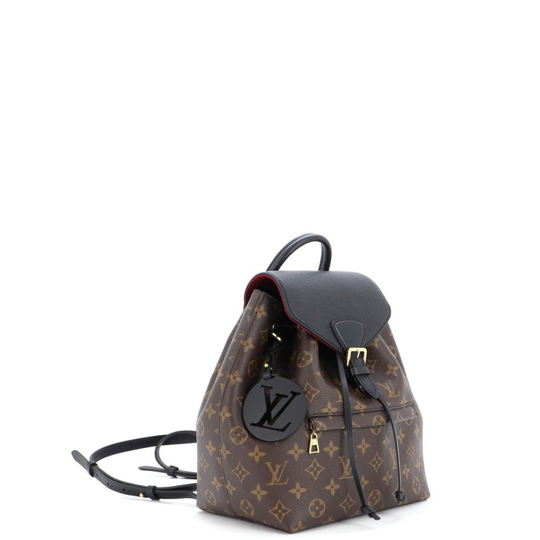 Louis Vuitton Montsouris NM Backpack Monogram Canvas with Leather PM