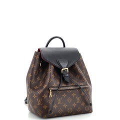 Louis Vuitton Montsouris NM Backpack Monogram Canvas with Leather PM