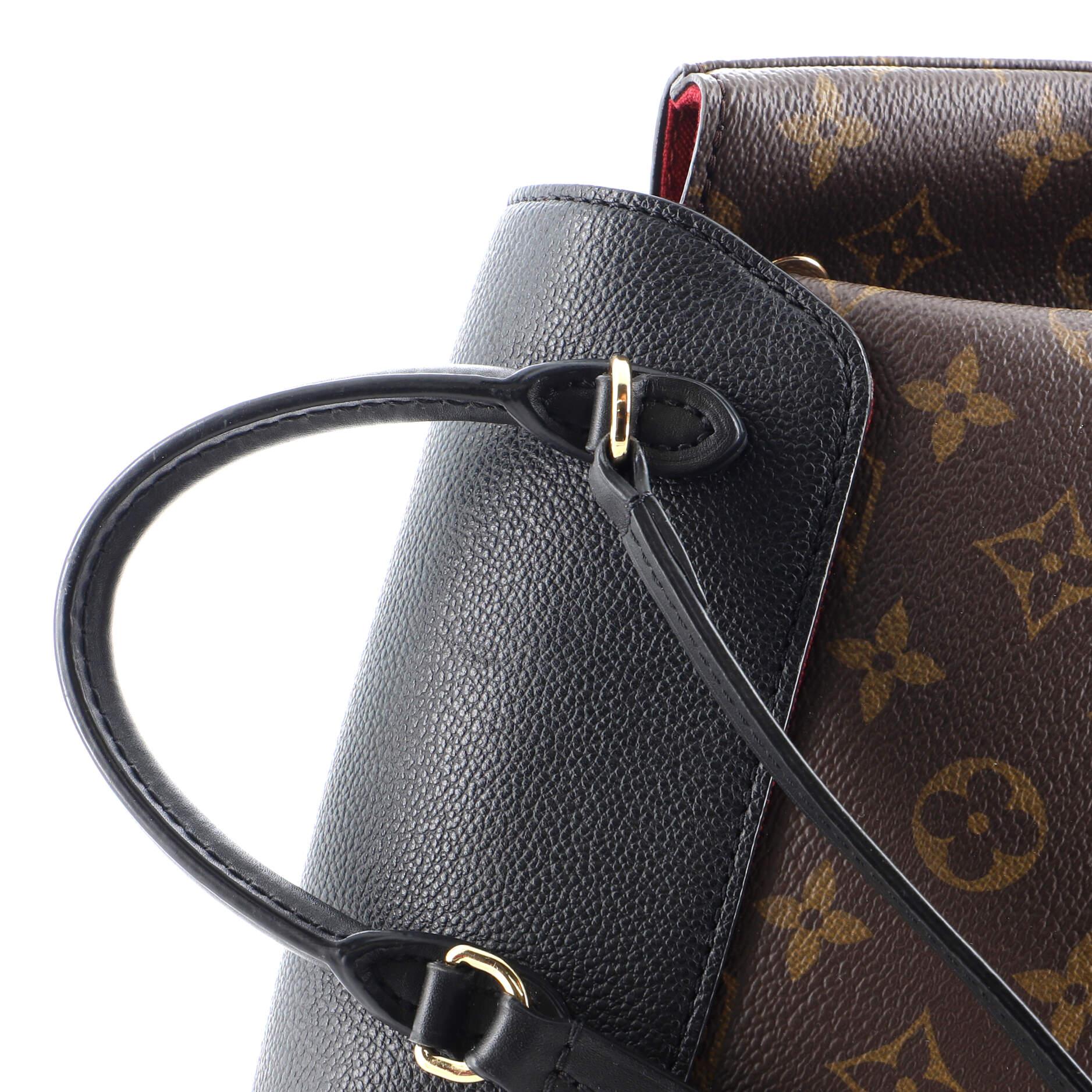 Louis Vuitton Montsouris NM Backpack Monogram Canvas with Leather PM 2