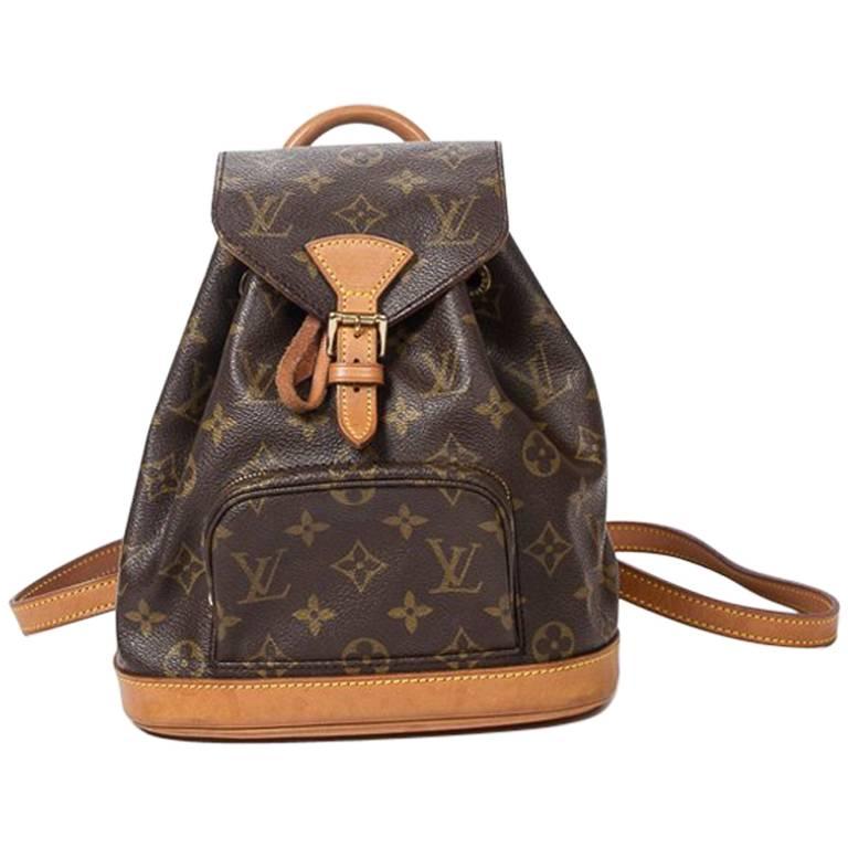 Louis Vuitton Montsouris PM in monogram canvas