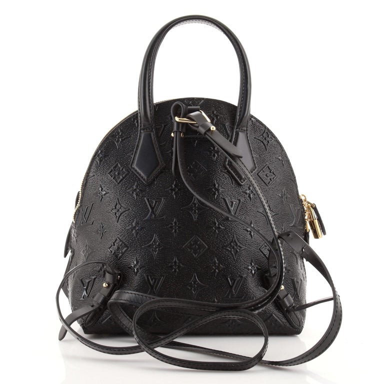 Louis Vuitton Moon Backpack Embossed Monogram Midnight Canvas at 1stDibs