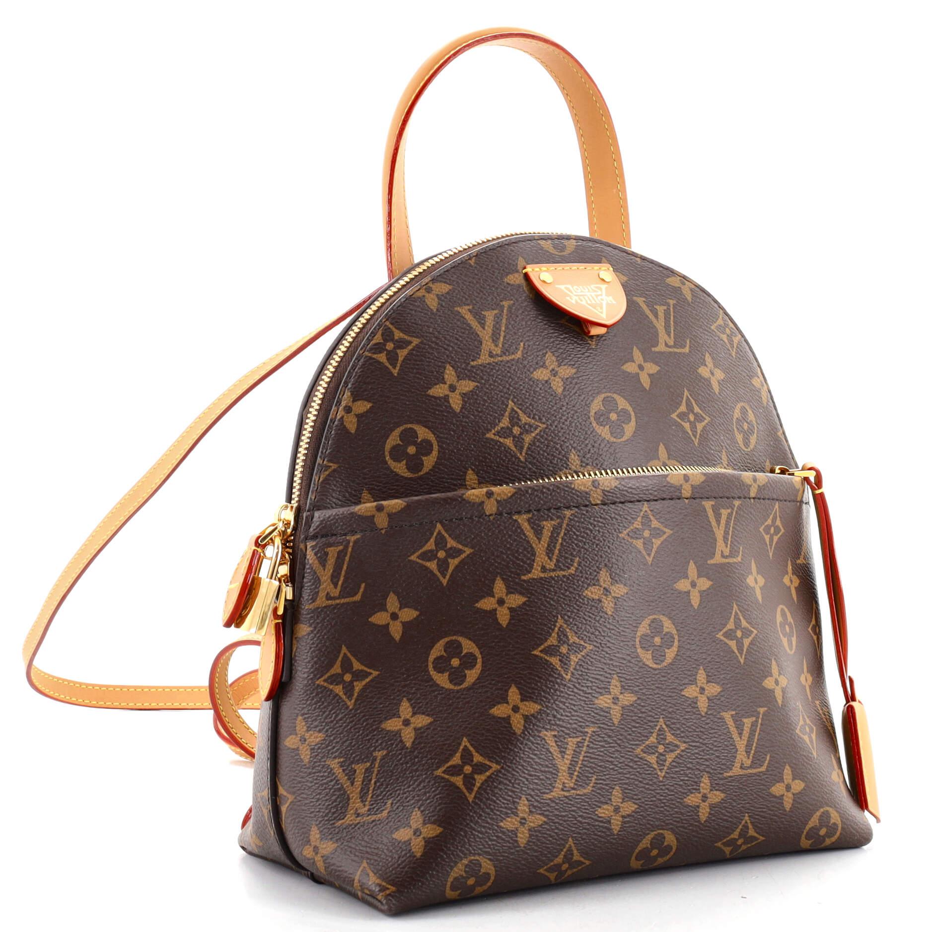 Louis Vuitton Moon Backpack Monogram Brown in Coated Canvas with