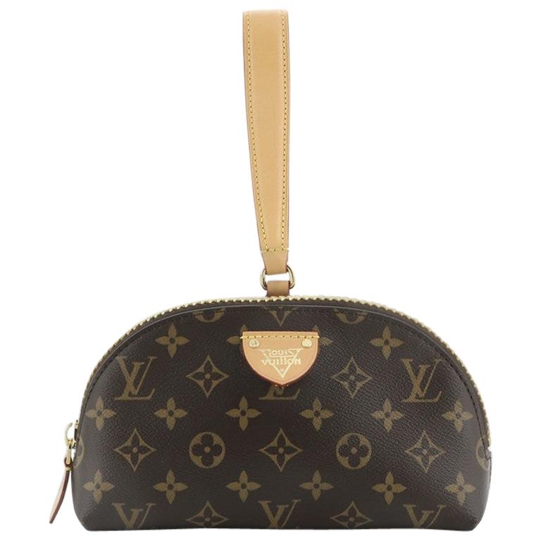 Louis Vuitton Black Leather Over The Moon Monogram Crossbody Bag For Sale  at 1stDibs