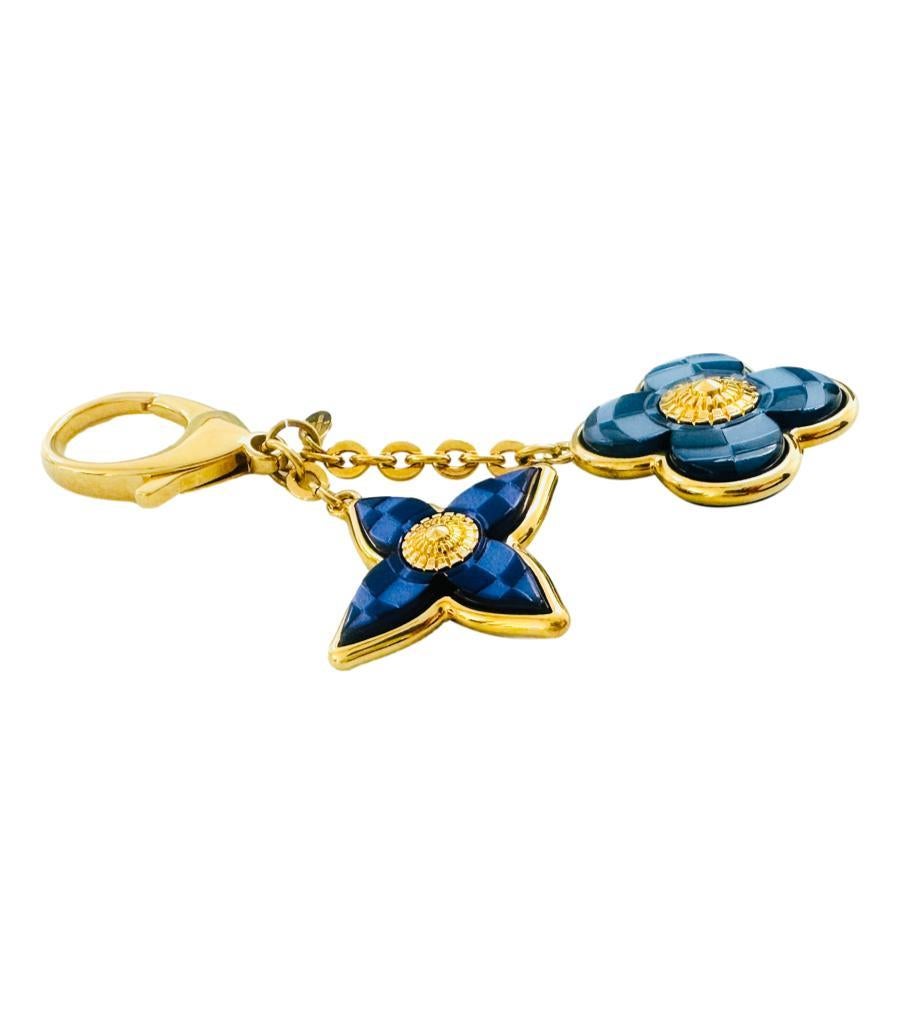 Beige Louis Vuitton Mosaique Bag Charm For Sale