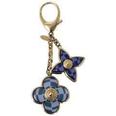 Louis Vuitton Mosaique Blue Bag Charm Key Chain