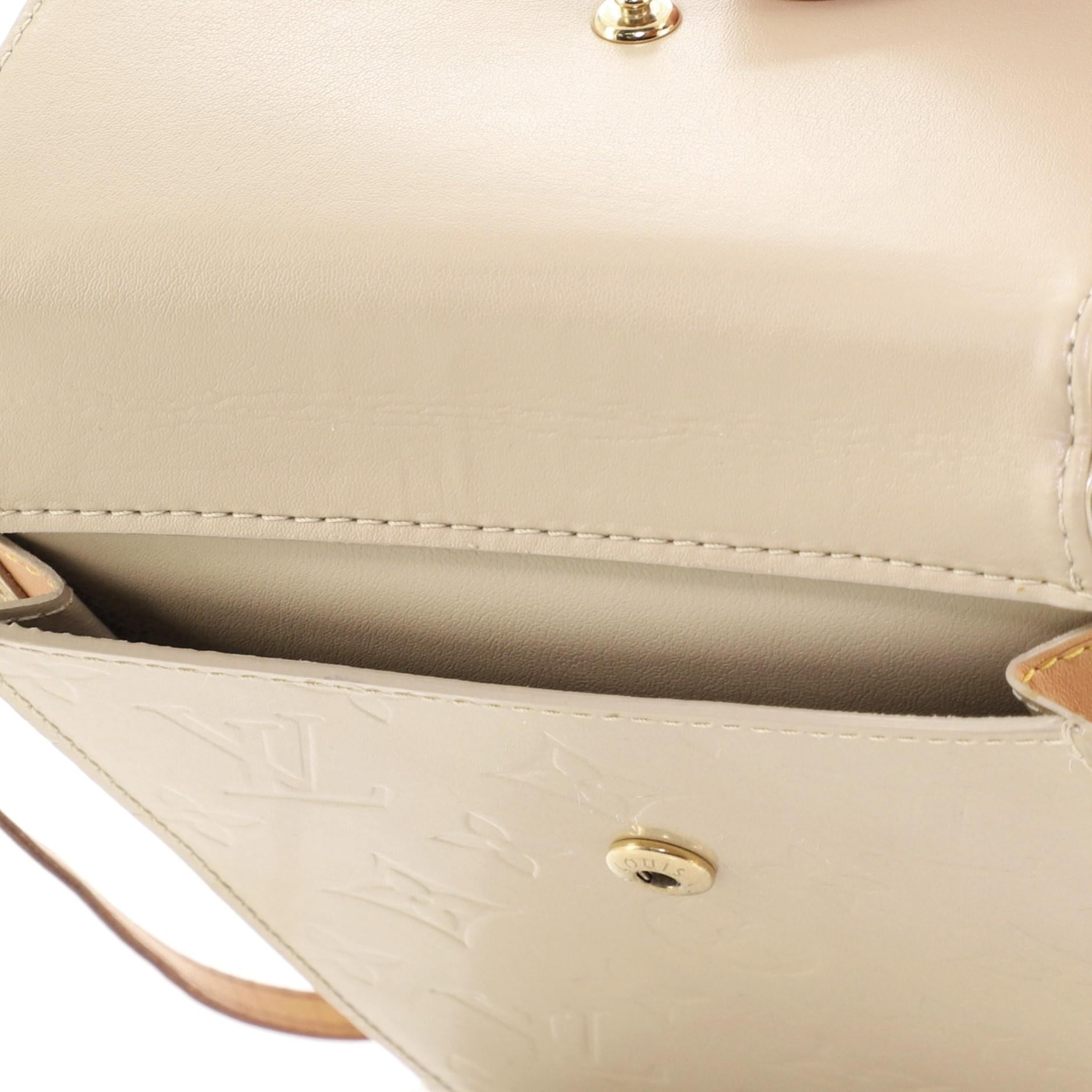 Louis Vuitton Mott Handbag Monogram Vernis 3