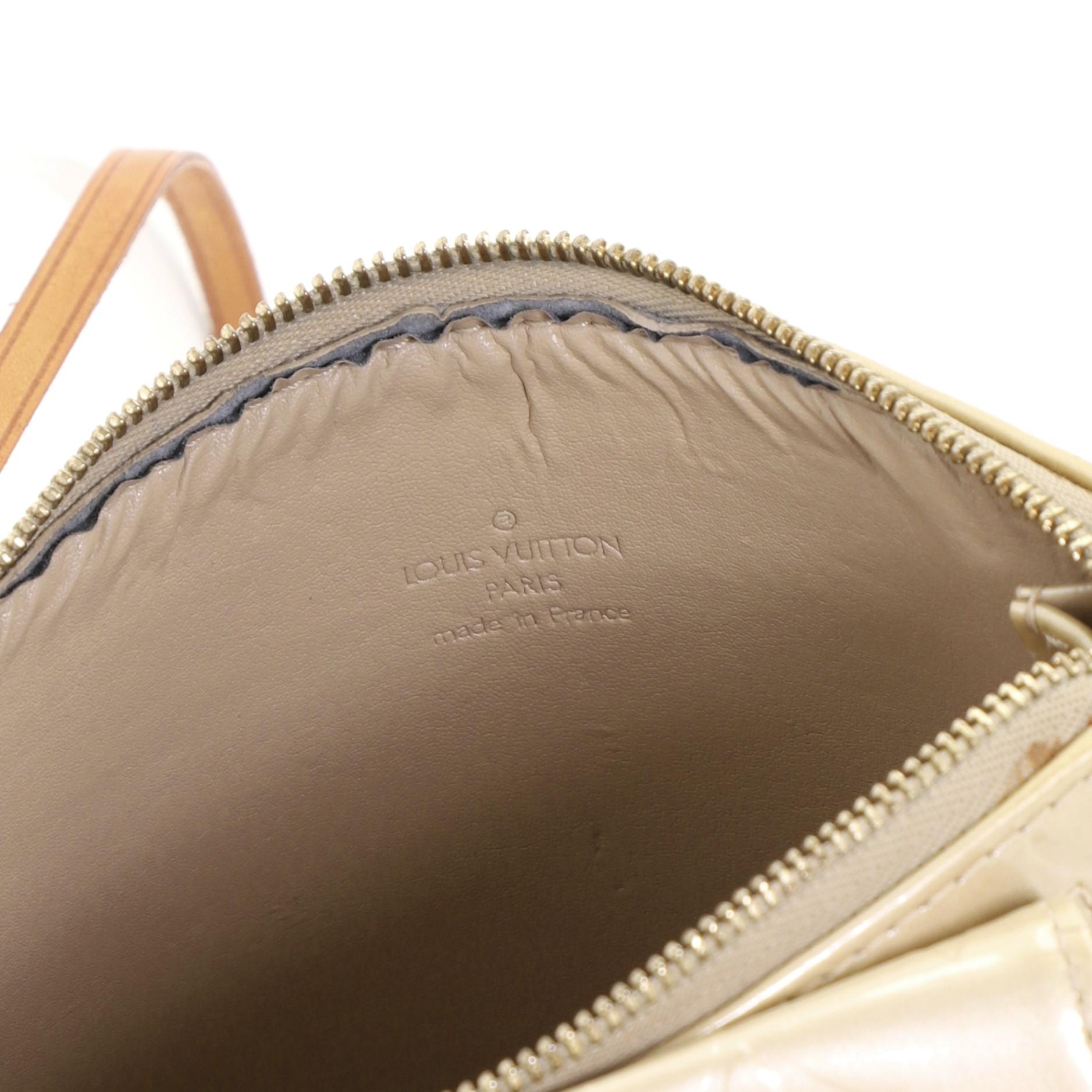 Louis Vuitton Mott Handbag Monogram Vernis 4