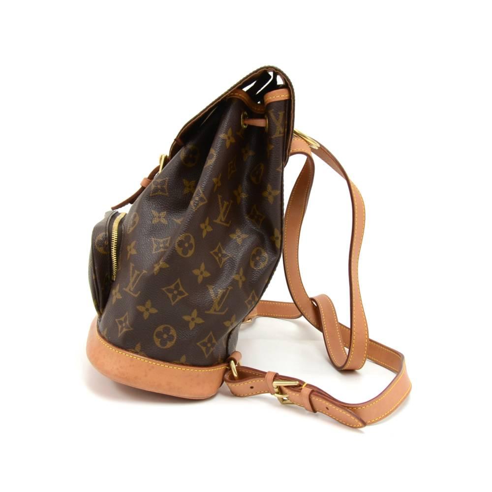 Louis Vuitton Moyen Montsouris MM Monogram Canvas Backpack In Good Condition In Fukuoka, Kyushu