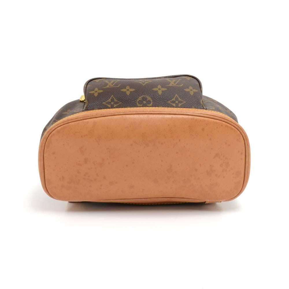 Louis Vuitton Moyen Montsouris MM Monogram Canvas Backpack 1