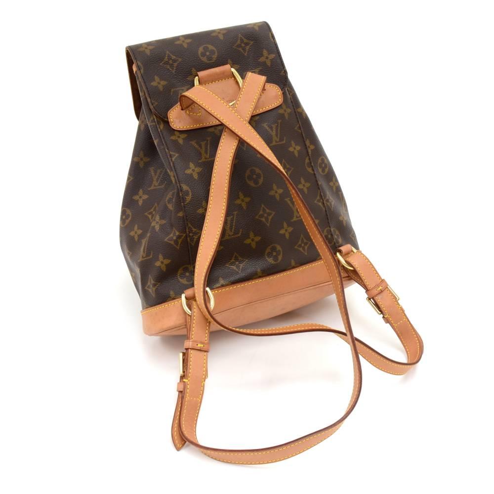 Louis Vuitton Moyen Montsouris MM Monogram Canvas Backpack 2
