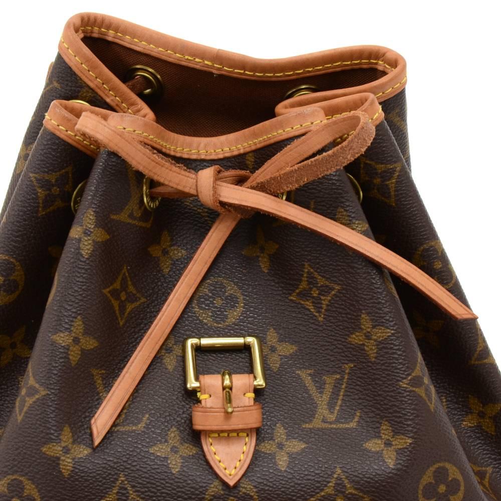 Louis Vuitton Moyen Montsouris MM Monogram Canvas Backpack 4