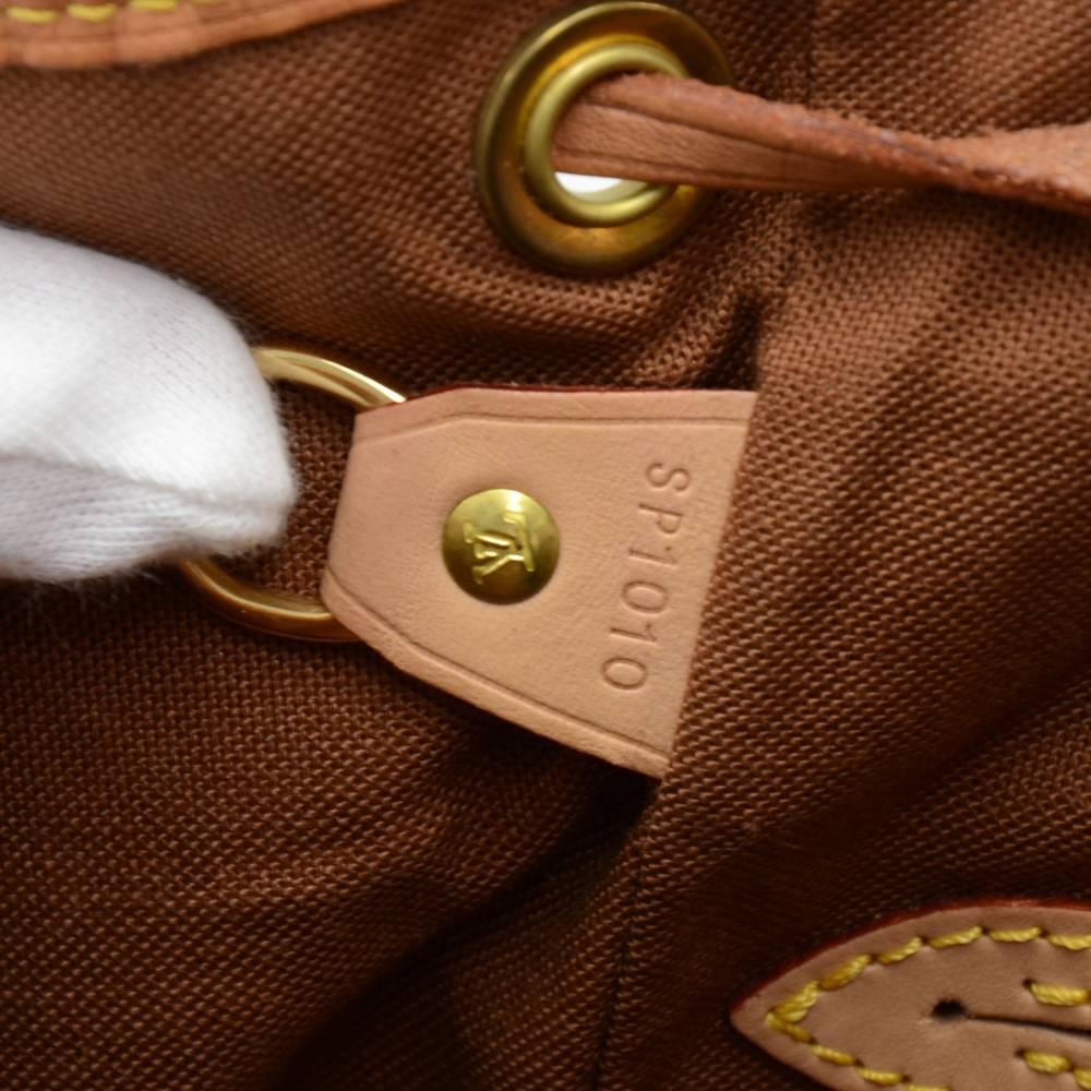 Louis Vuitton Moyen Montsouris MM Monogram Canvas Backpack 5