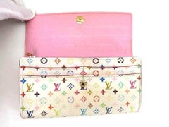 Louis Vuitton Multi Color Monogram Sarah Bifold 219607 Wallet