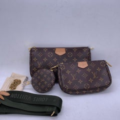 Louis Vuitton Multi Pochette Accessoires Monogram 5-in-1 Tasche M44823 Kaki Grün