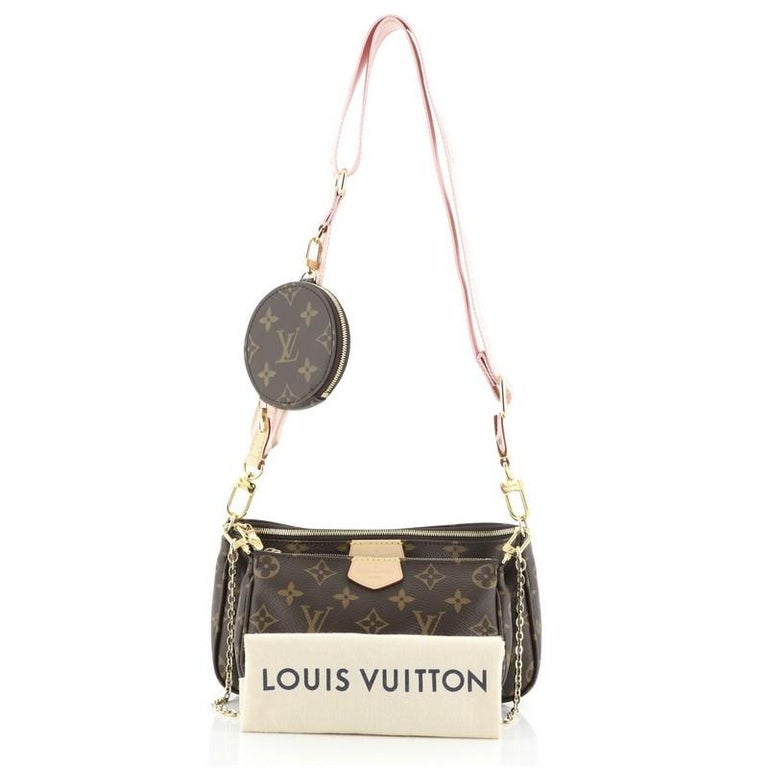 Louis Vuitton Multi Pochette Black Strap - 13 For Sale on 1stDibs  lv  multi pochette strap, lv multi pochette black strap, louis vuitton multi  pochette strap