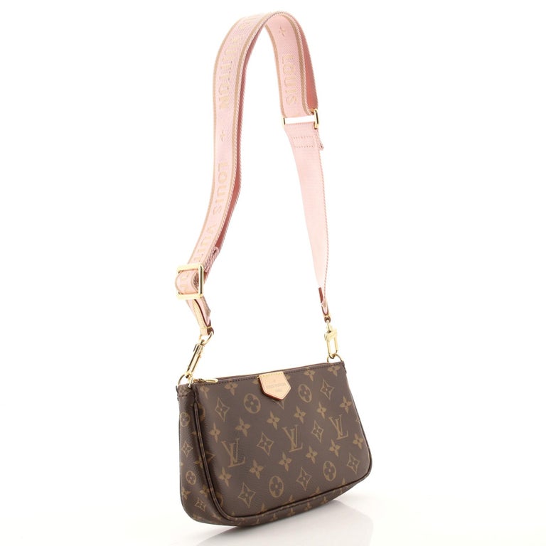 Louis Vuitton Multi Pochette Gradient Pastel Blue in Coated Canvas with  Gold-tone - US