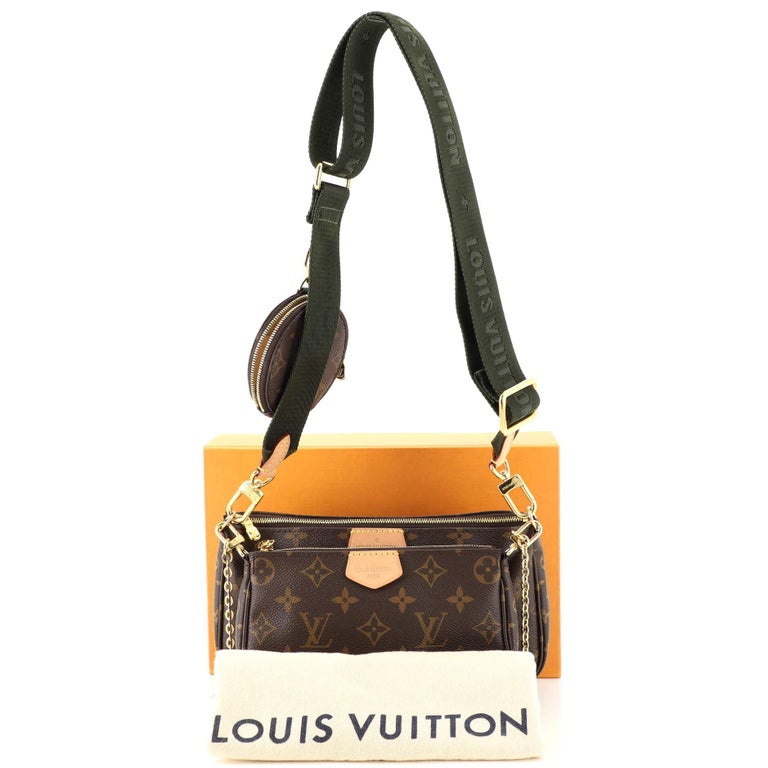 Louis Vuitton Multi Pochette Accessoires Shoulder Strap Canvas