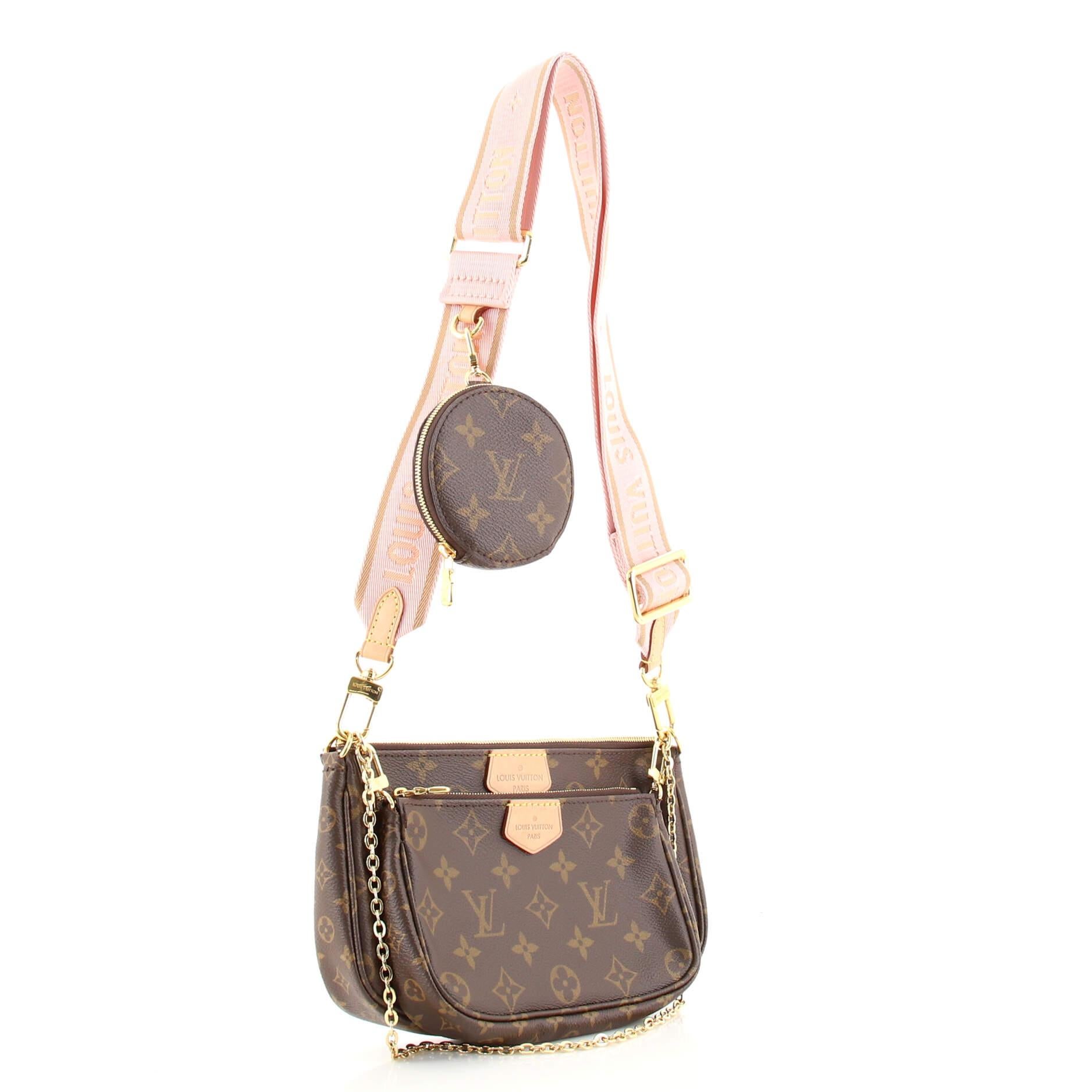 lv bag pink strap