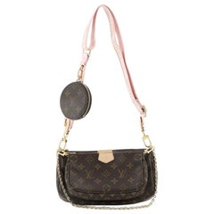 Louis Vuitton Multi Pochette Accessoires Monogramm Segeltuch