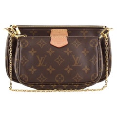 Louis Vuitton Multi Pochette-Accessoires mit Monogramm aus Segeltuch