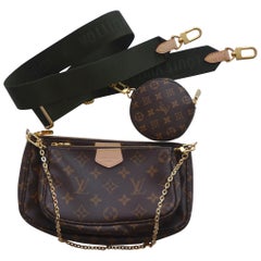 Louis Vuitton Multi Pochette Accessoires Monogramm Segeltuch NEU mit Tags