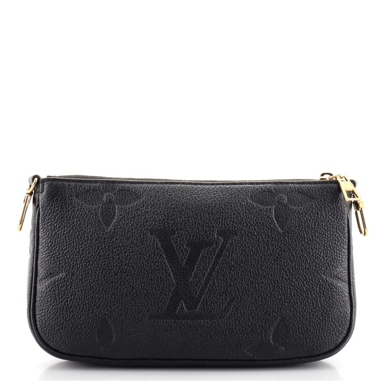 Louis Vuitton Multi Pochette Accessoires Monogram Empreinte Giant In Good Condition For Sale In NY, NY