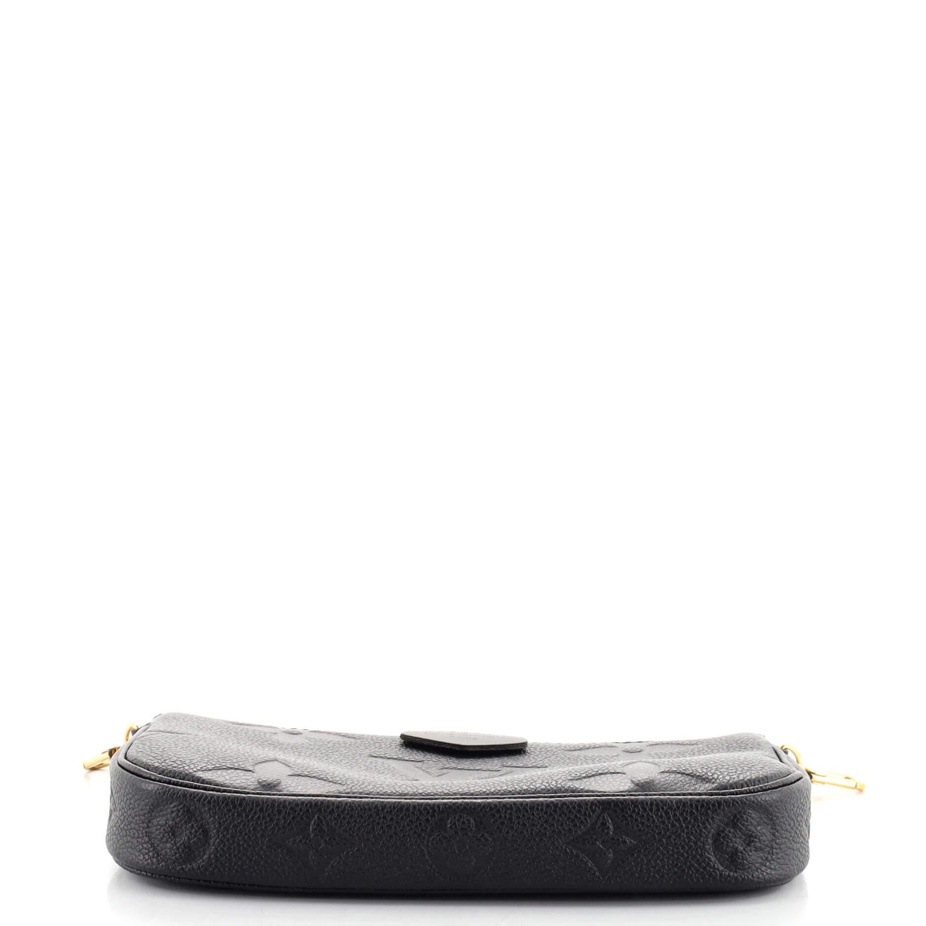 multi pochette accessoires black
