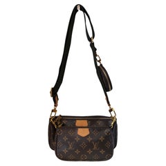 Louis Vuitton Multi pochette accessoires Monogram green shoulder bag