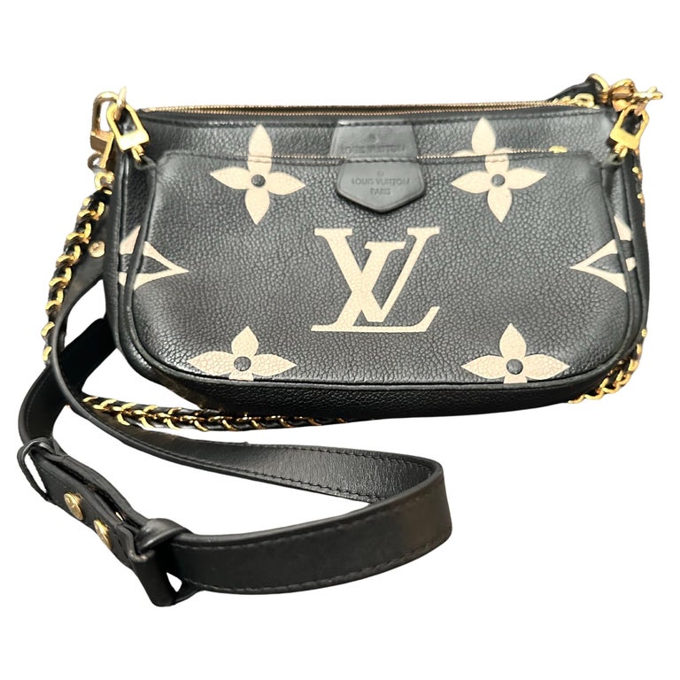 Louis Vuitton Multi Pochette Accessoires Monogram Implant Leather