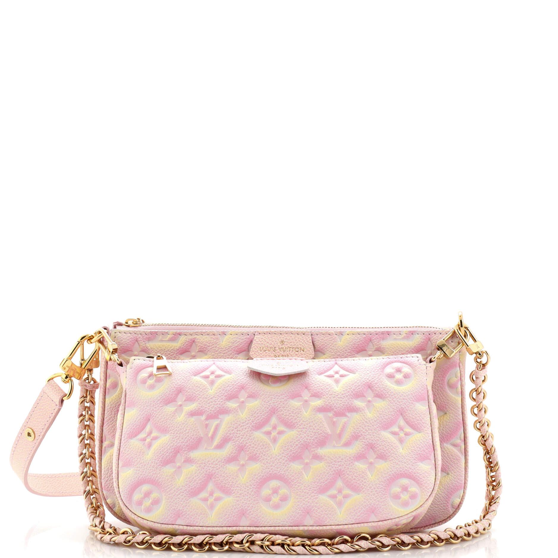 ❌SOLD❌ Louis Vuitton RARE pink crossbody bag with top detachable