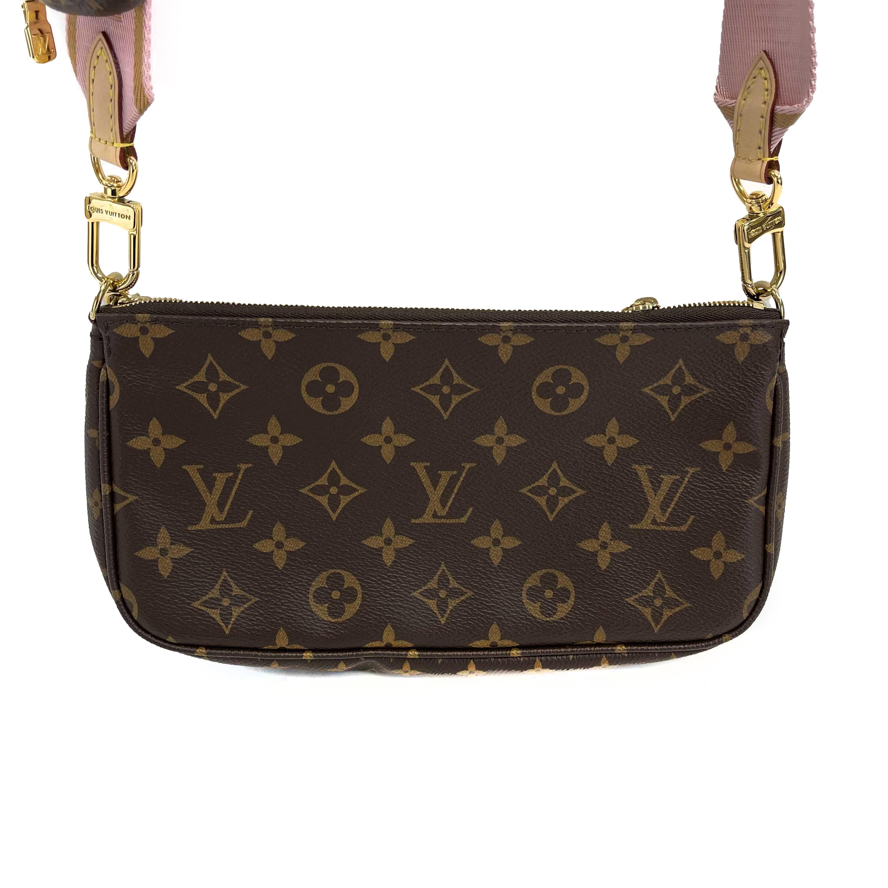Louis Vuitton - New w/o Tags - Multi Pochette Accessories in Light Pink - Brown, Light Pink - Handbag

Description

The Multi Pochette Accessoires is a hybrid cross-body bag with multiple pockets and compartments that brings together a Pochette