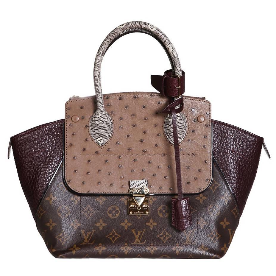 Louis Vuitton Multi Skin Monogram Leather Tote, contemporary